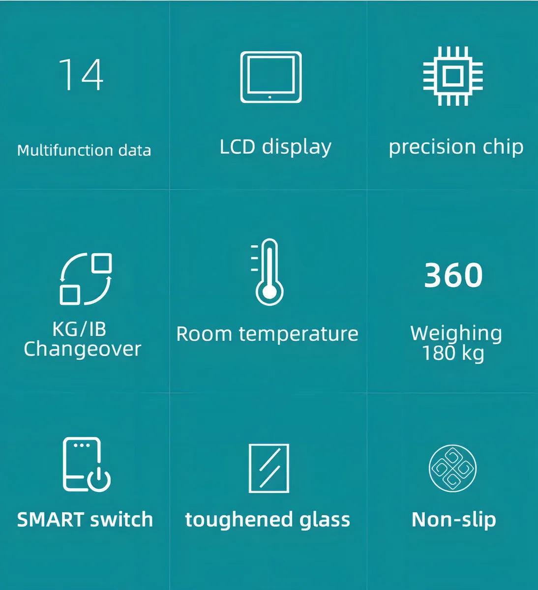 Báscula Digital Inteligente Bluetooth® + App de Monitoreo Corporal