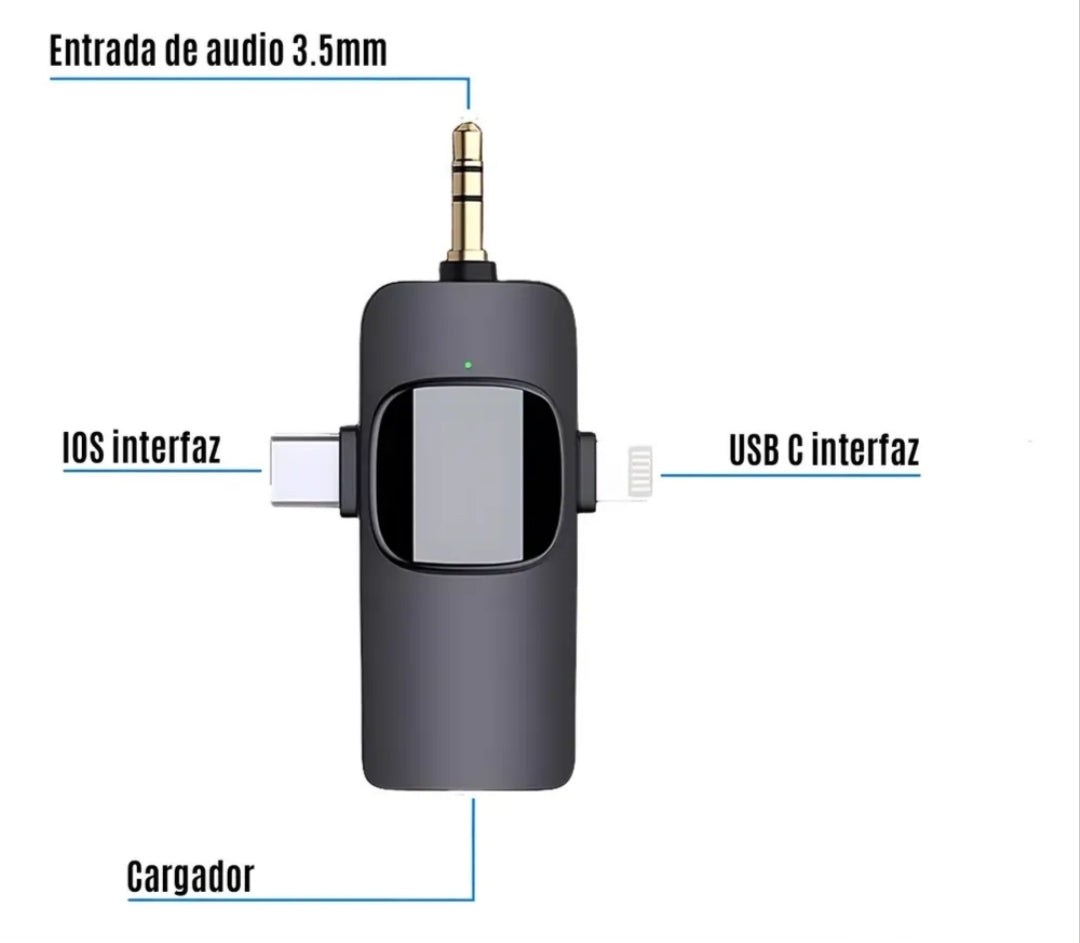 Kit de Micrófonos Inalámbricos Dúo F11-2 Pro | Audio HiFi DSP y Reducción de Ruido para Creadores, Celulares y Cámaras