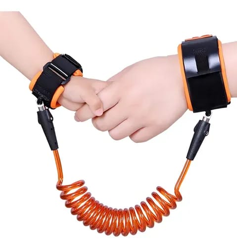 Manilla Antipérdida de Seguridad Acolchada para Niños | Cable de Acero 360°